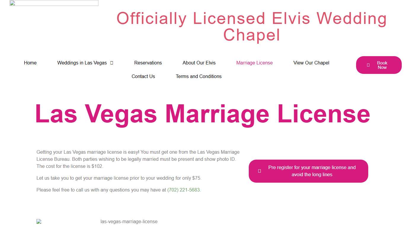 Las Vegas Marriage License 2026 - Easily register right now!